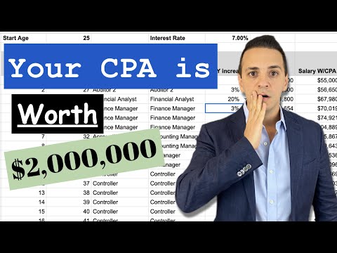 Is Getting a CPA Worth It? An Accountant Shows You 2,000,000 Reasons It Is