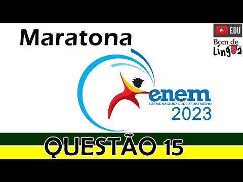 ENEM 2022 Questão 15, Caderno Azul - Maratona ENEM