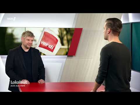 09.02.23 Warnstreiks im Raum Aachen, WDR Lokalzeit Aachen