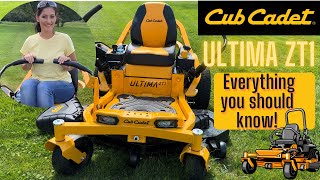 MUST WATCH Everything you Need to Know! Cub Cadet ULTIMA ZT1 54" ZERO TURN MOWER FULL REVIEW Demo