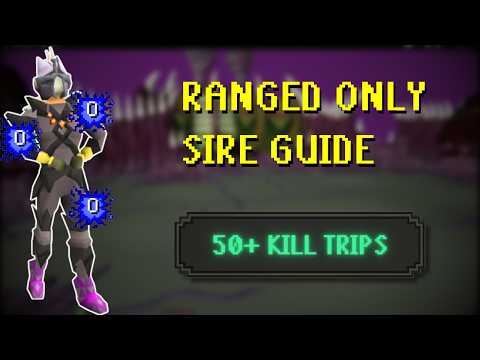 The EASIEST way to kill Abyssal Sire in 2025 (NEW ranged-only method)