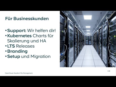 Video Thumbnail: WICMP11 (english translation) - OpenCloud: Unsere Learnings für eine einfache, stabile Filecloud