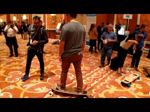 CES 2015: The ZBoard electric skateboard