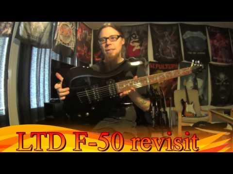 Ltd F-50 revisit Passive pickups