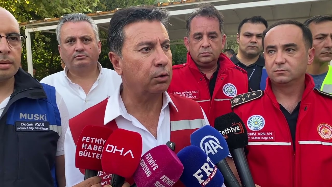 Fethiye’deki Orman Yangınına Yoğun Müdahale: Başkan Ahmet Aras Bölgede İncelemelerde Bulundu