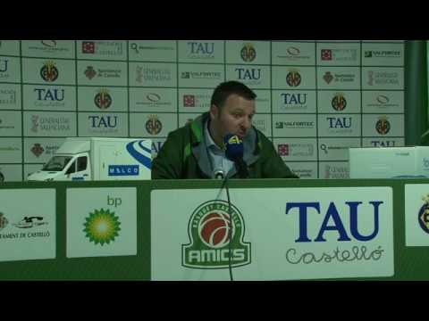 RP de Toni Ten tras el TAU Castelló - Cafés Candelas Breogán