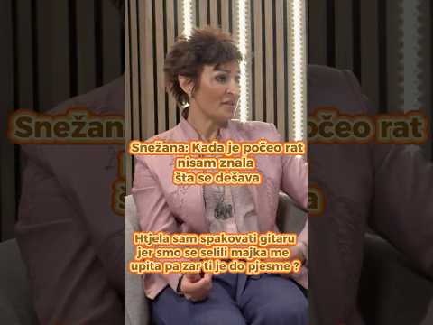 Snežana Bosančić | Kada je počeo rat nisam znala šta se dešava - Ćakule