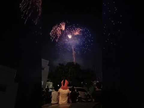 Chiến Khu An Phú Đông kỉ niệm 50 năm 30/4/1975_30/4/2025 bắn pháo hoa quá đẹp