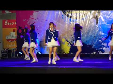 [Fancam] GiBiFriends cover Kpop -Rough (GFriend) @ JK Street 160625