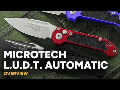 Microtech LUDT Gen III - M390MK Automatic Knife Overview
