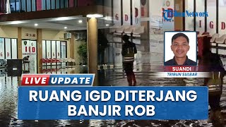 Ruang IGD RS Bhayangkara Mamuju Terendam Banjir Rob hingga Ganggu Aktivitas di Rumah Sakit