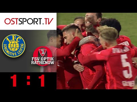 Freistoß-Kracher von Sejdovic schockt LOK: 1. FC Lok Leipzig - Rathenow 1:1 | Regionalliga Nordost