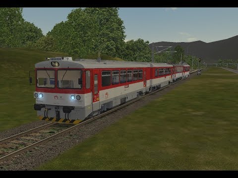 Microsoft Train Simulator - trať ŽSR 150 | Os 5752 Žarnovica - Levice Ep. 1
