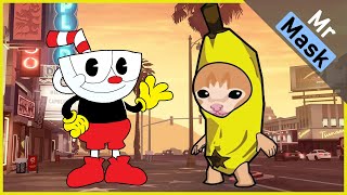 Happy Cat Meme 🔹 Cuphead Show