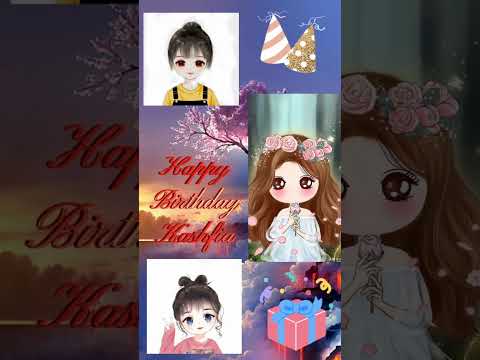 Happy Birthday To My cousin Kashfia🎂🎉|Safwana's Gallary#shorts