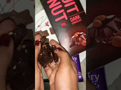 Cadbury Dairy Milk vs Dark Chocolate | #food #chocolate #dairymilk #yummy #cadbury #kids #shorts