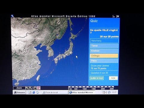 Atlas Mondial Microsoft Encarta 1998
