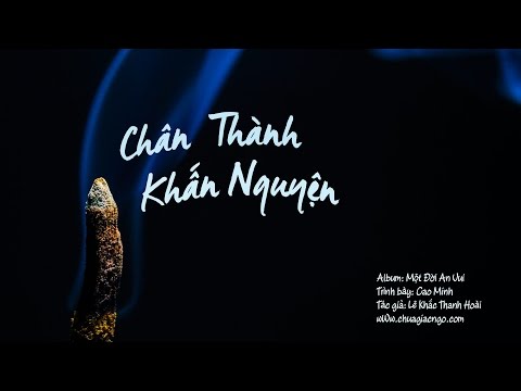 Chân thành khấn nguyện