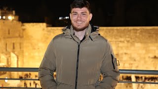ממנהרות החמאס בעזה למנהרות הכותל בירושלים: שורד השבי סשה טרופונוב בכותל המערבי