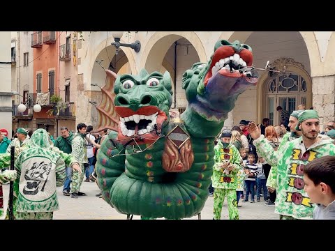 Despertada dels DRACS, Cercavila dels DRACS i Balladeta Final (Diada de Sant Jordi 2023)