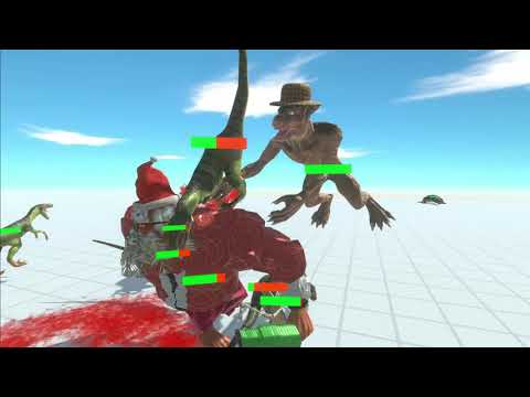 SANTA CLAUS vs Every Units - Animal Revolt Battle Simulator