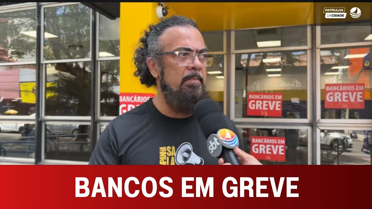 Bancos em greve