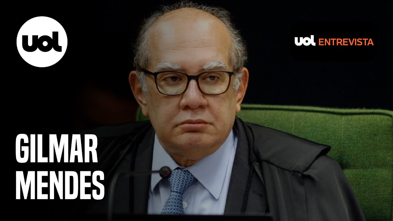 Gilmar Mendes ao vivo: Bolsonaro e TSE, Zanin e Lula, Fux, STF, Sergio Moro | UOL Entrevista