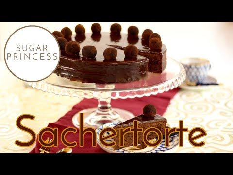 Super moist Sachertorte: easy to bake at home | Basic recipe | Sugarprincess