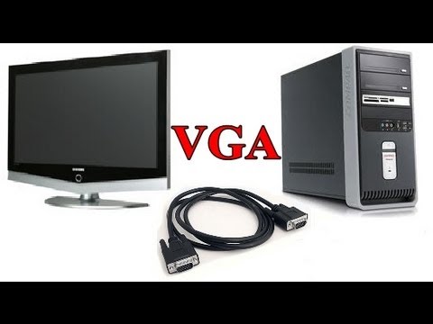 comment installer un cable vga