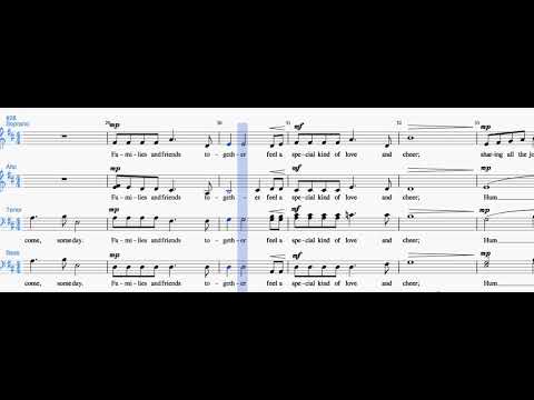 The Very Best Time of Year   Rutter   Alto predominant