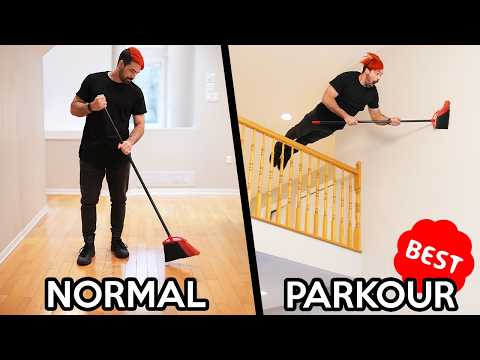 PARKOUR vs NORMAL People In Real Life! (Best of compilation!)
