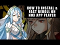 Super Fast Reroll How To Install Fire Emblem Heroes On Nox App Player FEH