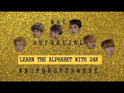 learn the alphabet with 24K
