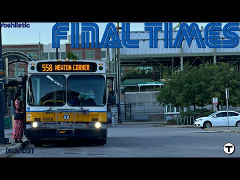 The Last Enjoyment ~ For Final Times | Yoshi's Ride Series {S13-E15} - Riding the 558 🚌 - {MBTA}