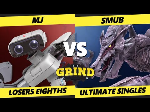 The Grind 144 Losers Top 8 - smub (Ridley) Vs. Mj (ROB) Smash Ultimate - SSBU