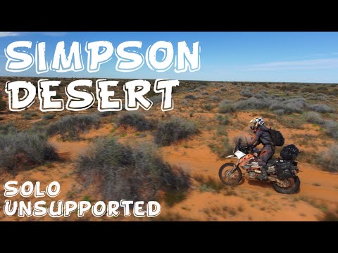 Part 7 Simpson Desert Crossing- Solo Unsupported Crossing Of Australia On My KTM690 ENDURO