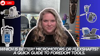 Foredom Micromotor vs Flexshaft | Best Rotary Tool for Jewelers? | A Quick Guide to Foredom Tools