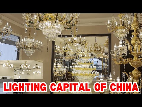 Amazing Chandeliers You’ve Never Seen Anywhere || Zhongshan || China
