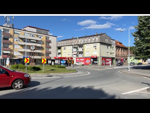 Slatina Centar 06/2024 #city #center #croatia #garden #video