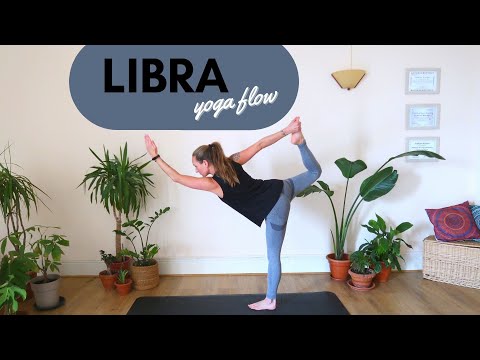STAR SIGN YOGA FLOW // LIBRA // Zodiac Yoga // Vinyasa Yoga Flow
