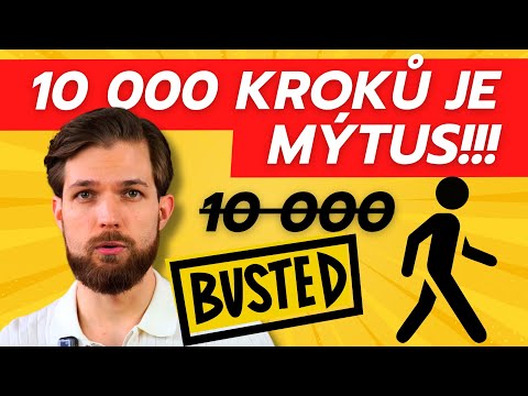 CHŮZE pro dlouhověkost: 10 000 kroků je m&yacute;tus!