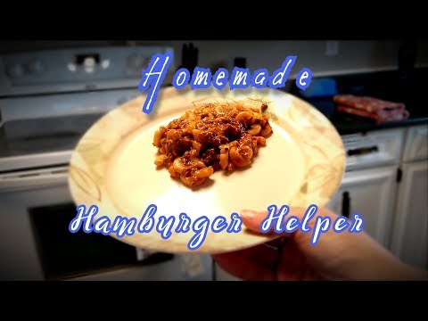 Homemade Hamburger Helper