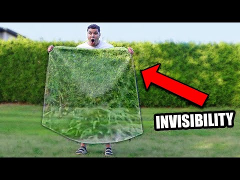 Testing a Real INVISIBILITY SHIELD (does it work?)