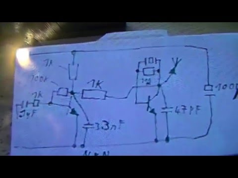 Einfacher 2 Transistor Kurzwellensender Schaltung von Stefan0719 - eflose #400