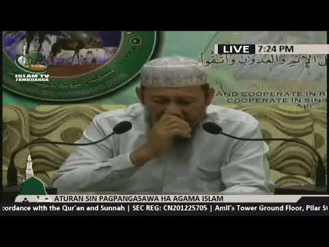 Aturan sin Pagpangasawa atawa pagtunang - Sheikh saber omar