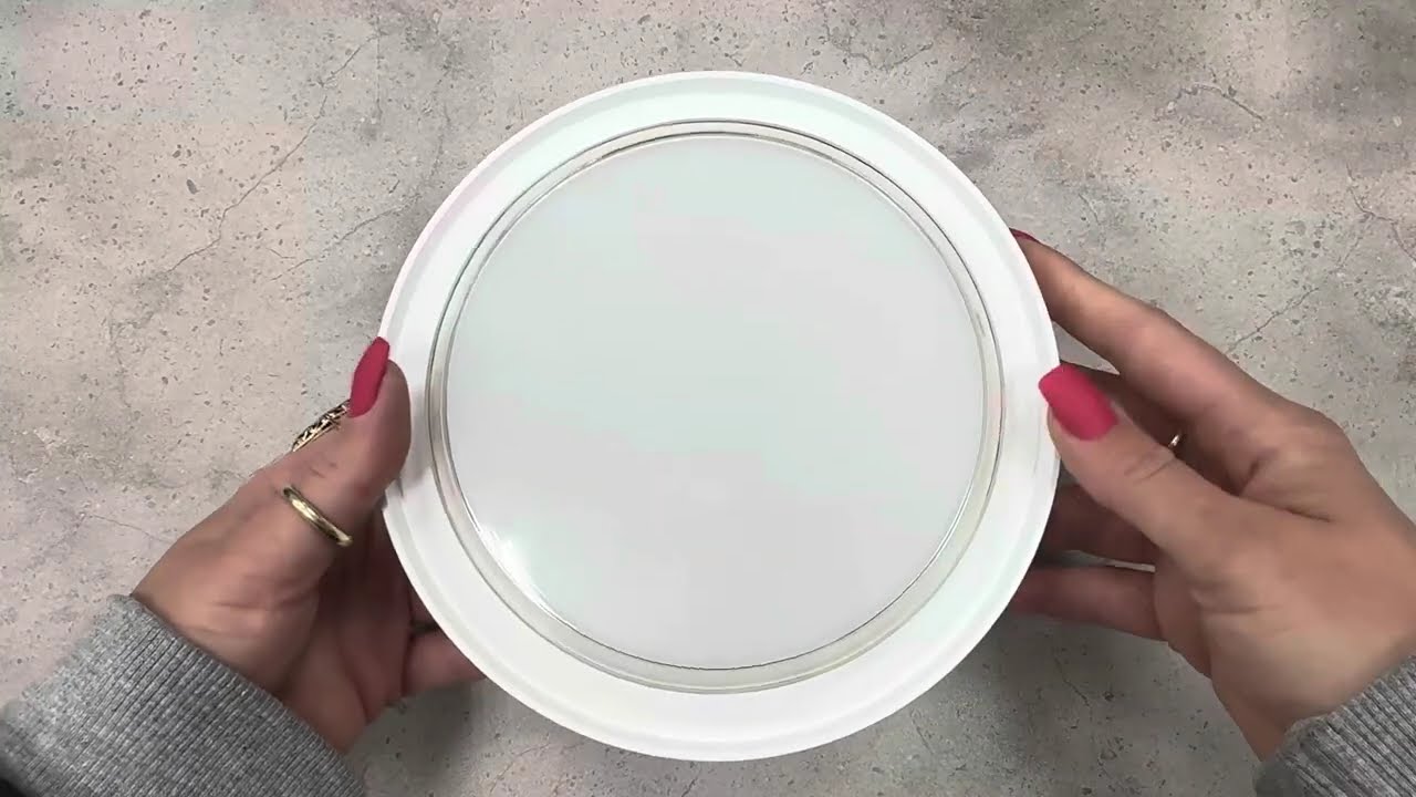 Светодиодный накладной светильник MAXUS MBH 15W 3CCT IP65 WH Circle белый 1-MBH-15W-WHC