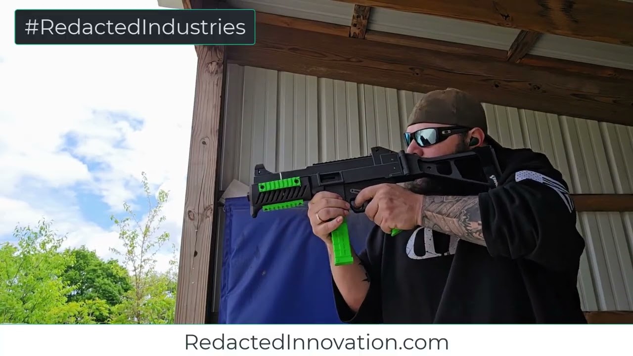 RI 9MP – Next-Gen 3D Printed Subgun in Action