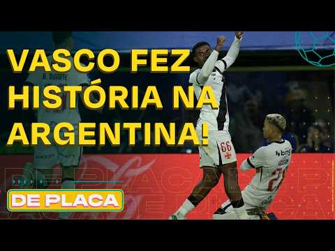 VASCO VENCE BOCA JUNIORS NA BOMBONERA; FLUMINENSE X PALMEIRAS; CITY X PSG| De Placa 14/10/26