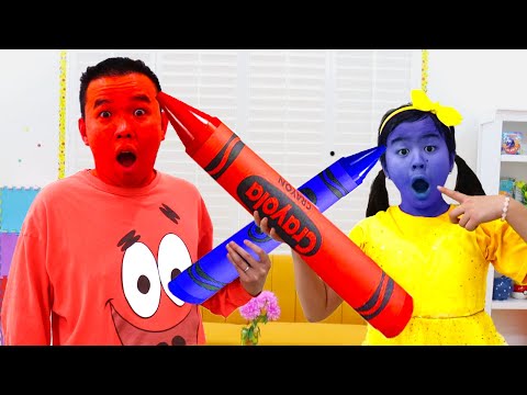 Jannie Pretend Play with Magic Colors Toys | Funny Stories for Kids