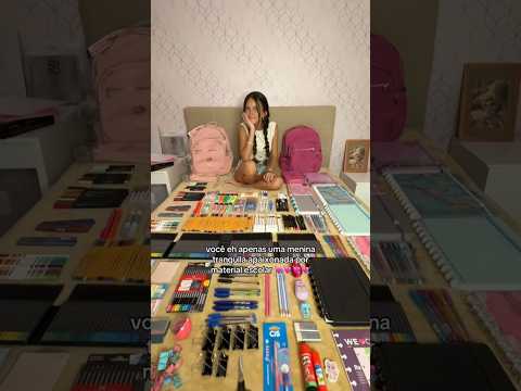 vício em material escolar 📚✏️⭐️ #shorts